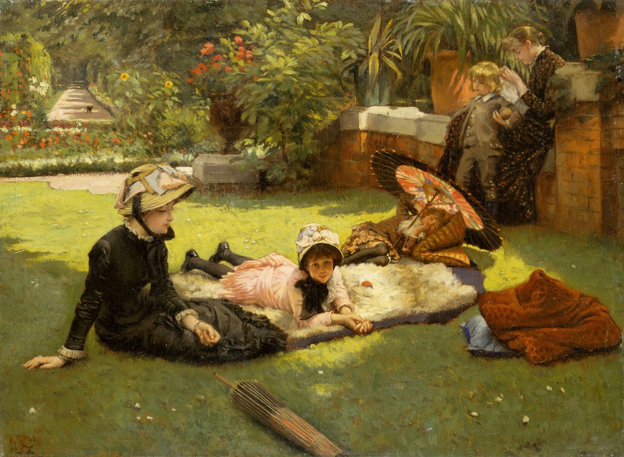 Im vollen Sonnenlicht von James Jacques Joseph Tissot