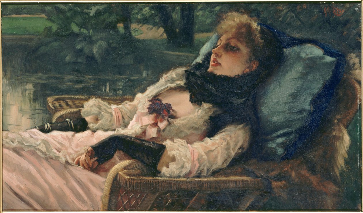 La Rêveuse von James Jacques Joseph Tissot