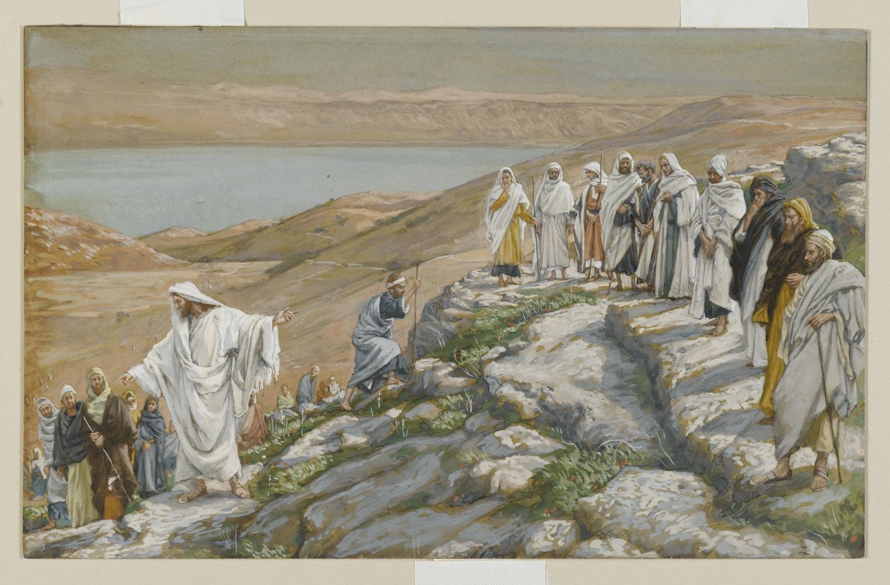 Die Einsetzung der zwölf Apostel, Illustration aus Das Leben unseres Herrn Jesus Christus von James Jacques Joseph Tissot