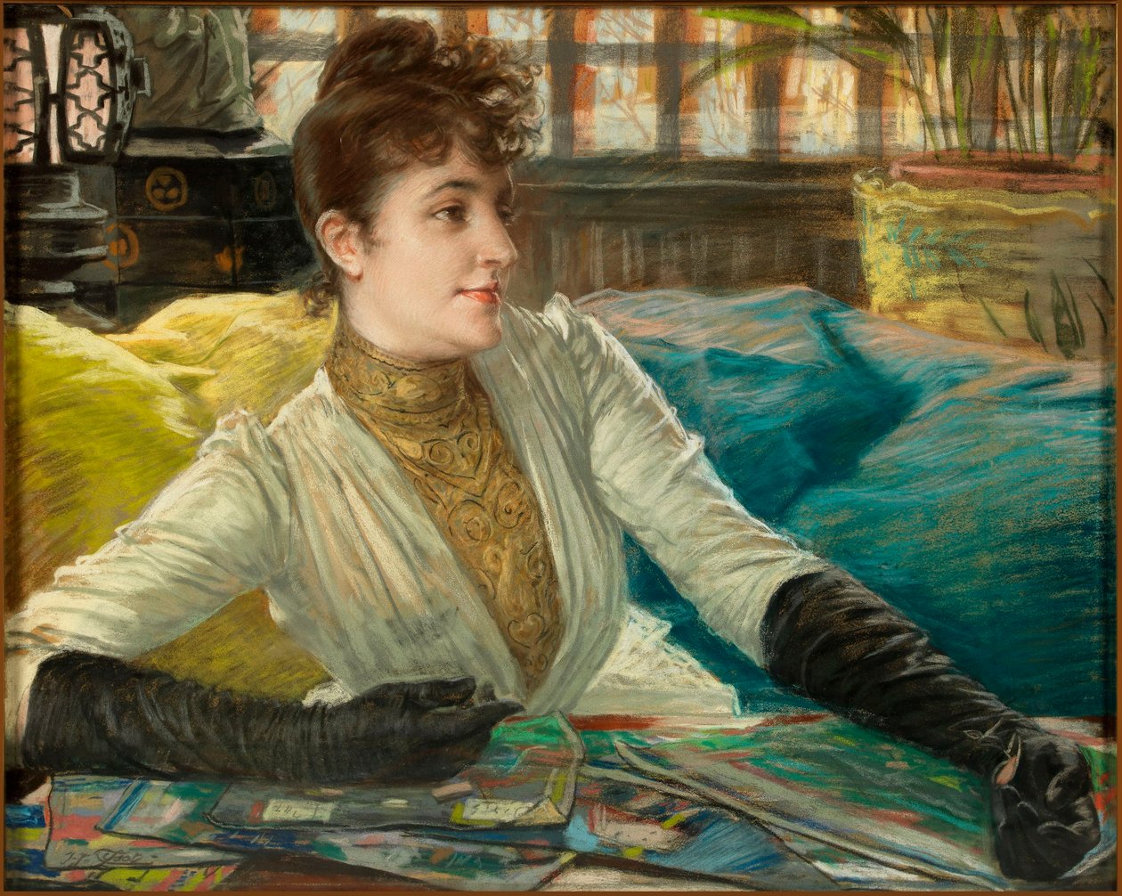 Porträt von Mathilde Sée von James Jacques Joseph Tissot