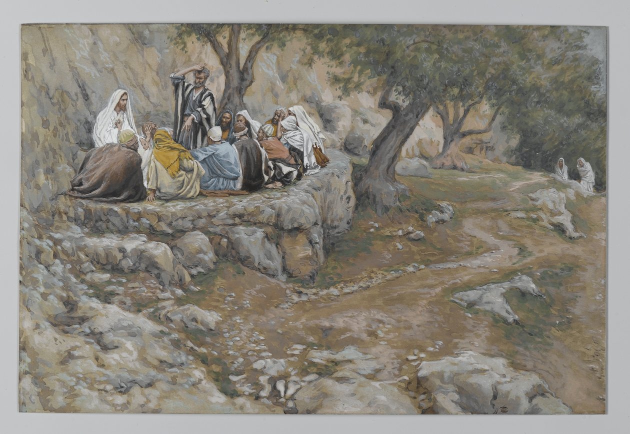 Das Primat des heiligen Petrus, Illustration aus Das Leben unseres Herrn Jesus Christus, 1886-96 von James Jacques Joseph Tissot