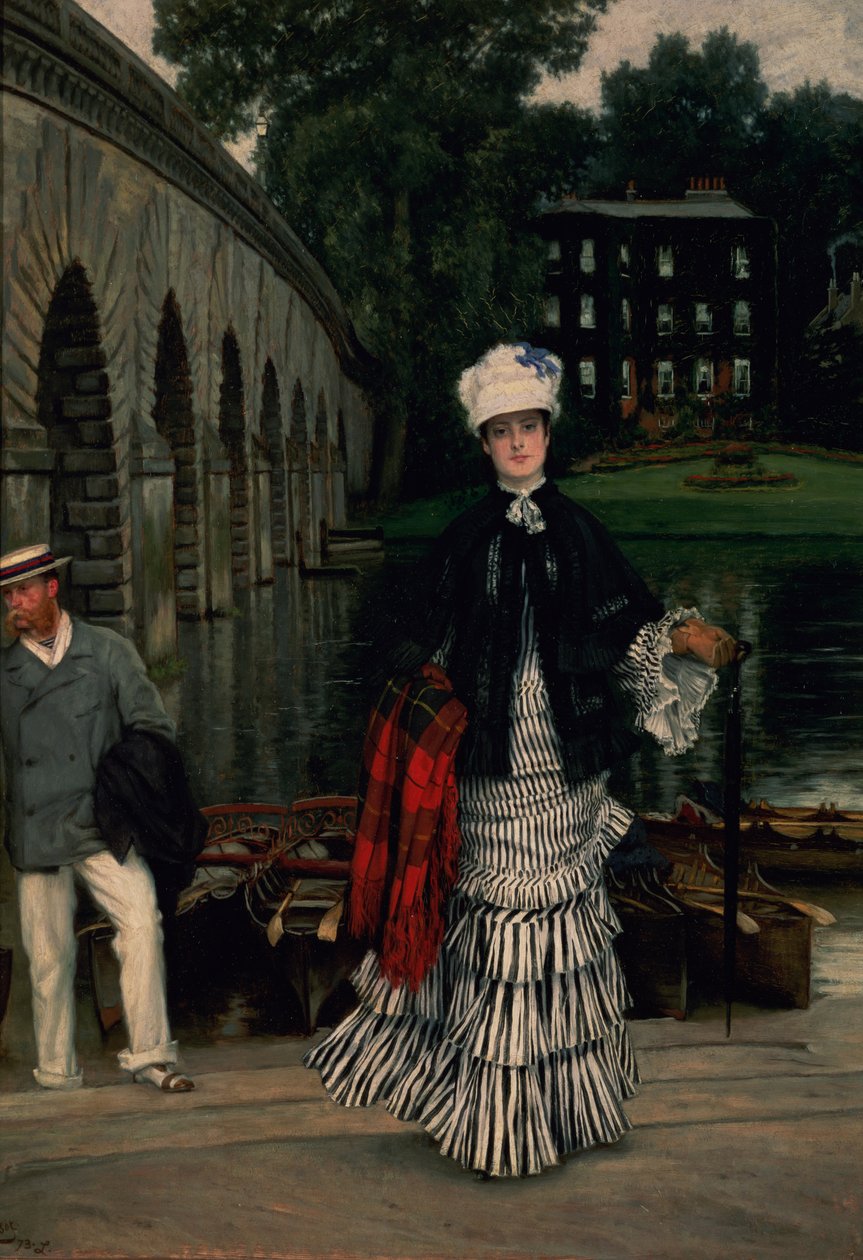 Die Rückkehr von der Bootsfahrt von James Jacques Joseph Tissot