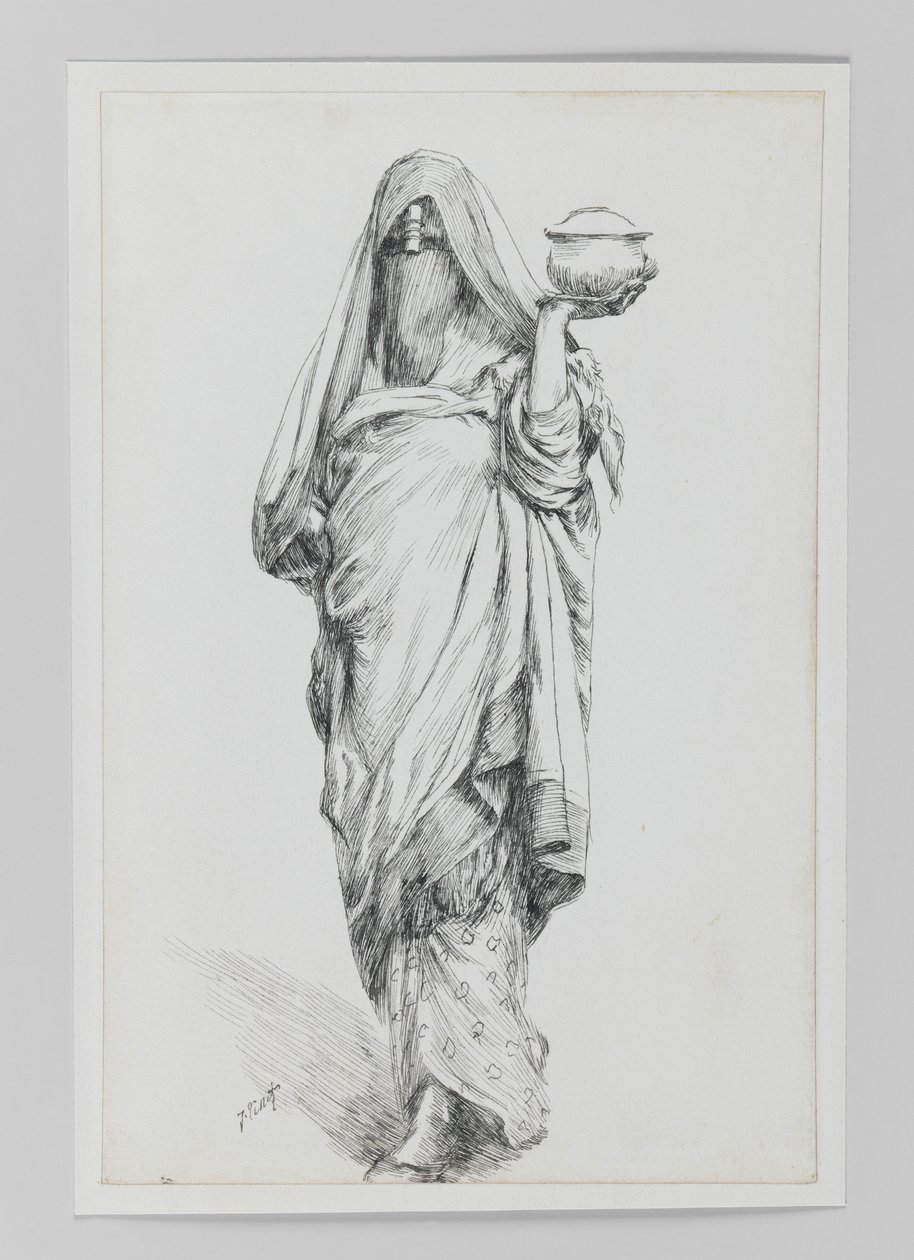Frau von Kairo, Illustration aus Das Leben unseres Herrn Jesus Christus von James Jacques Joseph Tissot