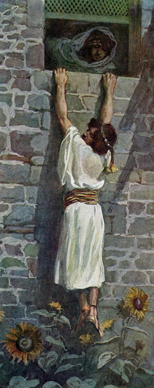 David entkommt von James Jacques Joseph after Tissot