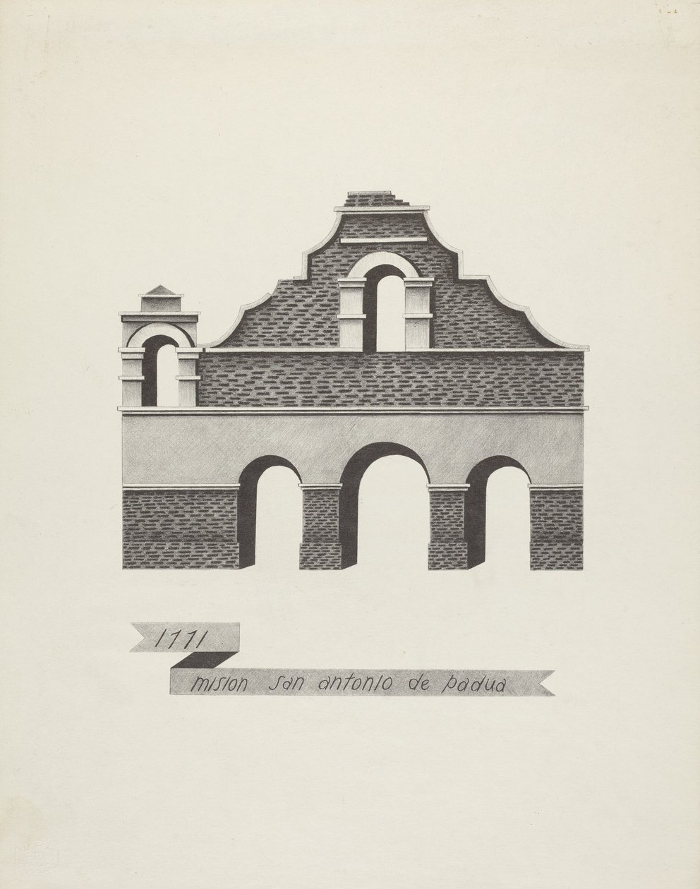 Mision San Antonio de Padua von James Jones