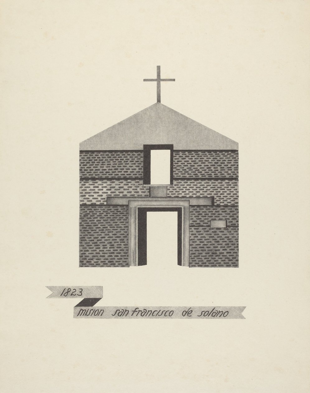 Mission San Francisco de Solano von James Jones