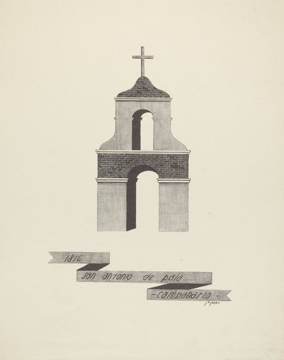 San Antonio de Pala - Campanario von James Jones