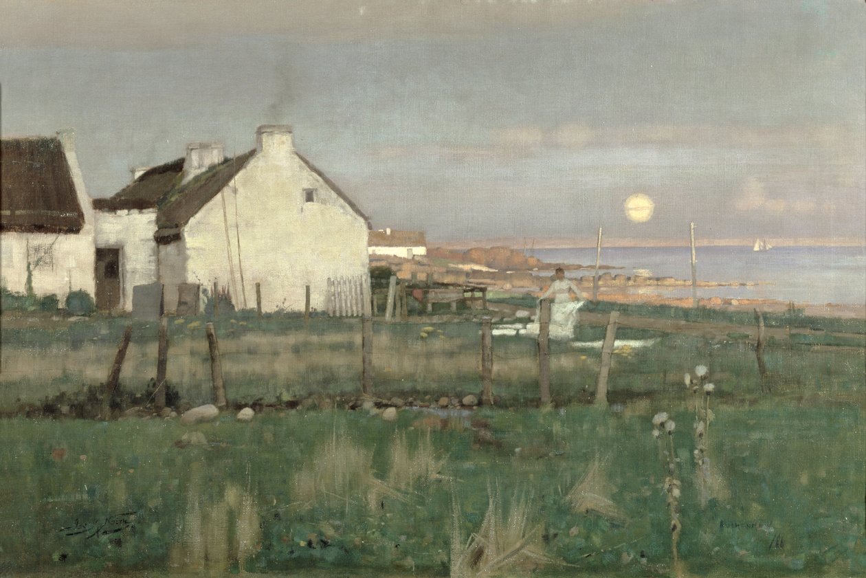 Auchenhew, Arran, 1886 von James McLachlan Nairn