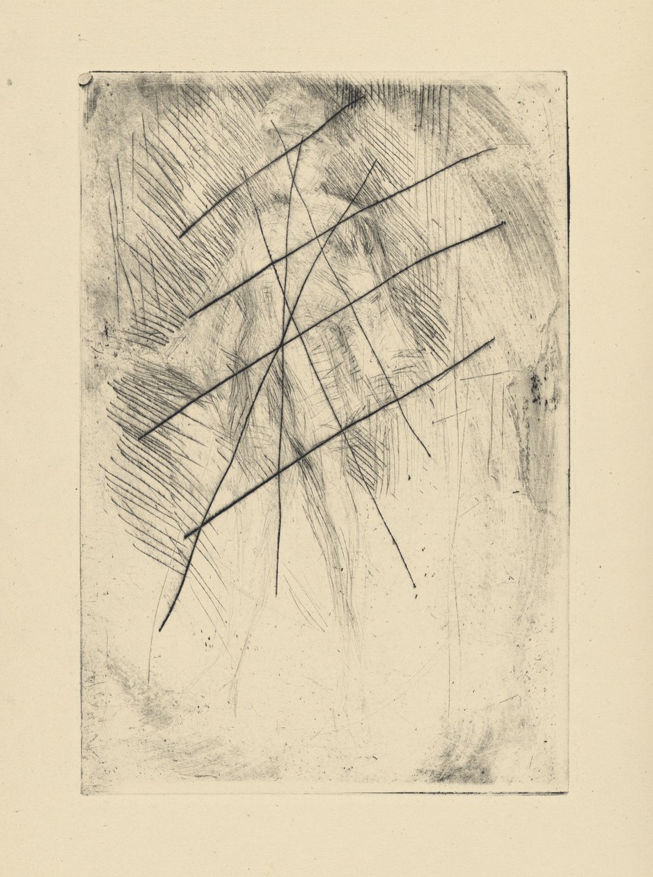 [76] Eindrücke von annullierten Platten von Whistler - Irving als Philipp von Spanien, Nr. 1. von James Abbott McNeill Whistler
