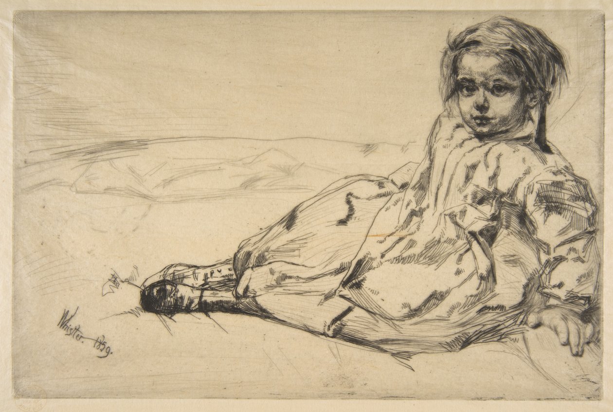Bibi Valentin von James McNeill Whistler