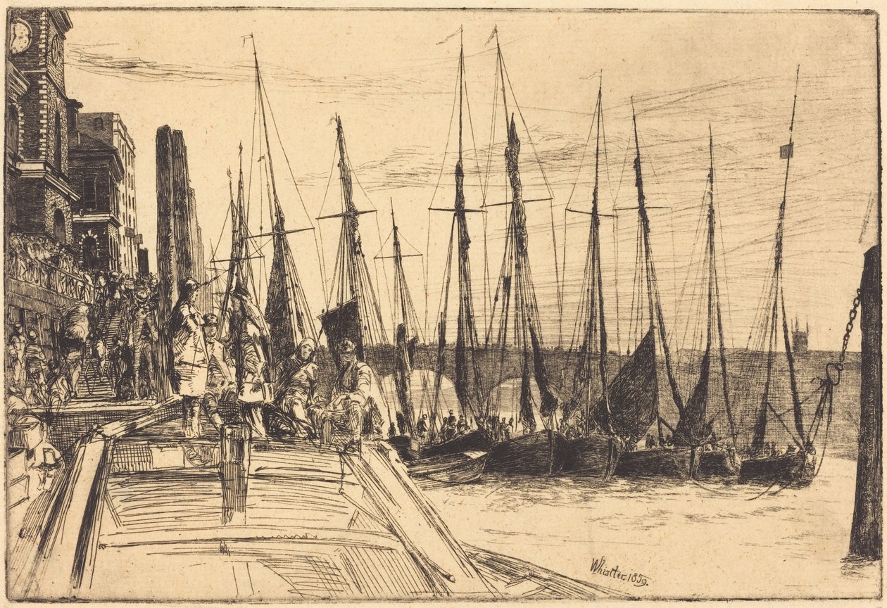 Billingsgate von James McNeill Whistler