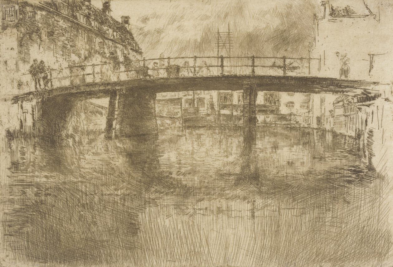 Brücke, Amsterdam von James McNeill Whistler