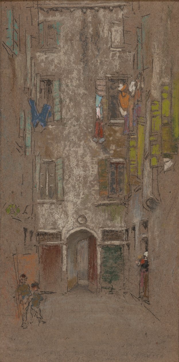 Corte del Paradiso von James McNeill Whistler