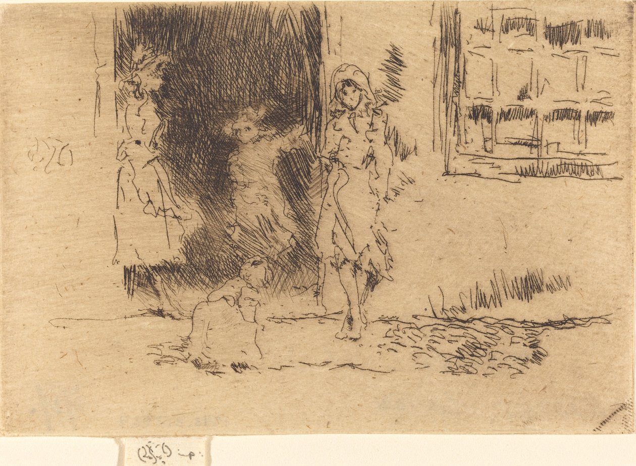 Hüttentür von James Abbott McNeill Whistler