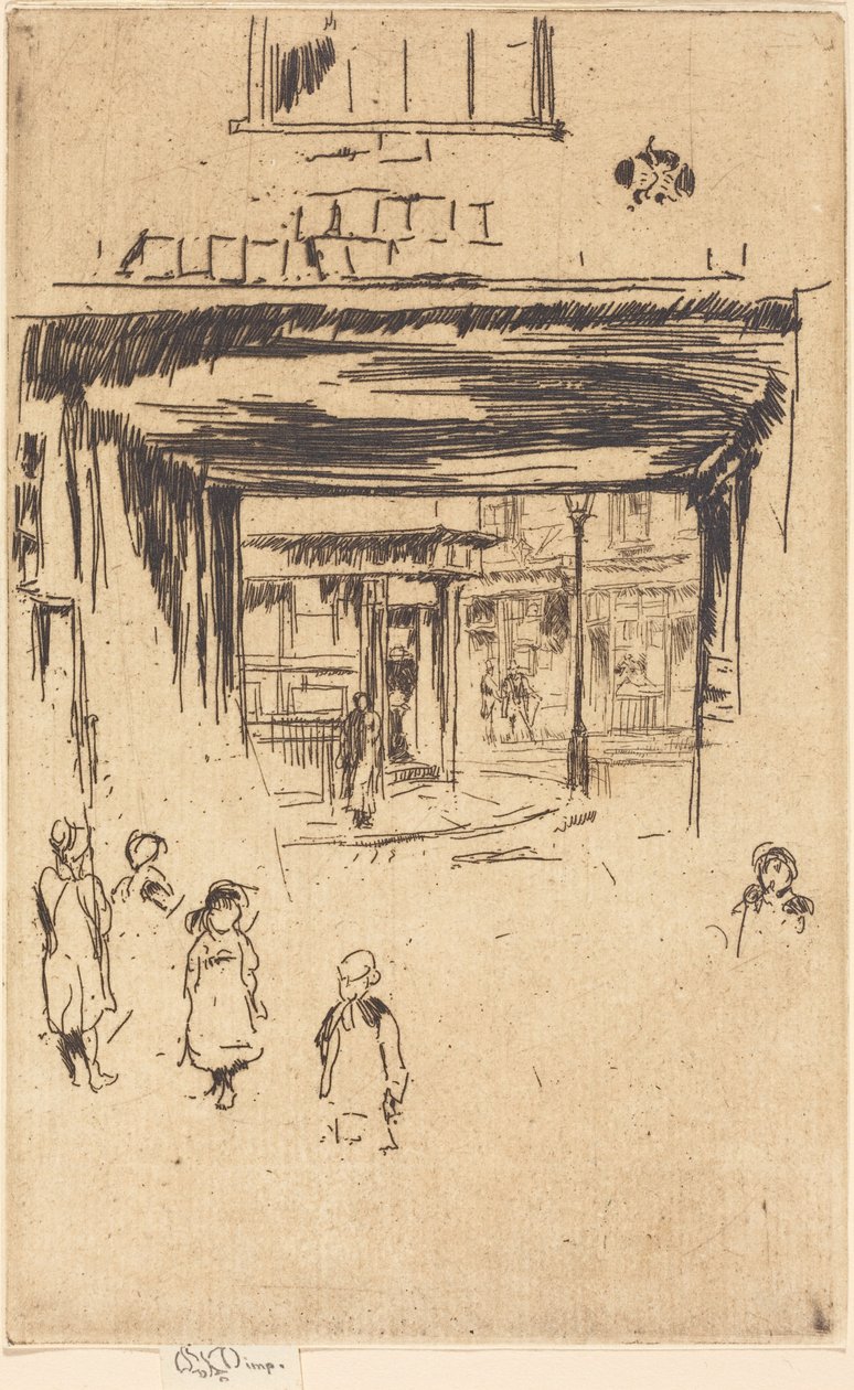 Drury Lane von James McNeill Whistler