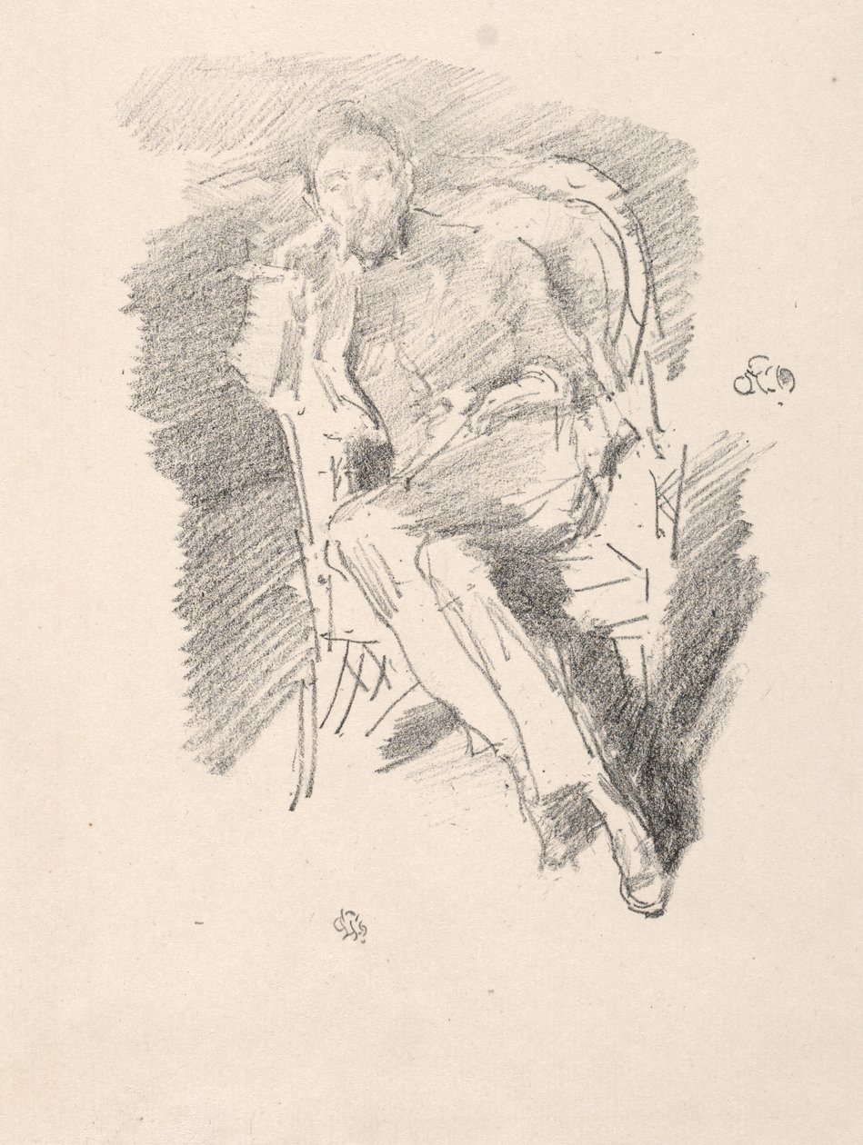 Feuerschein - Joseph Pennell, Nr. 2 von James McNeill Whistler