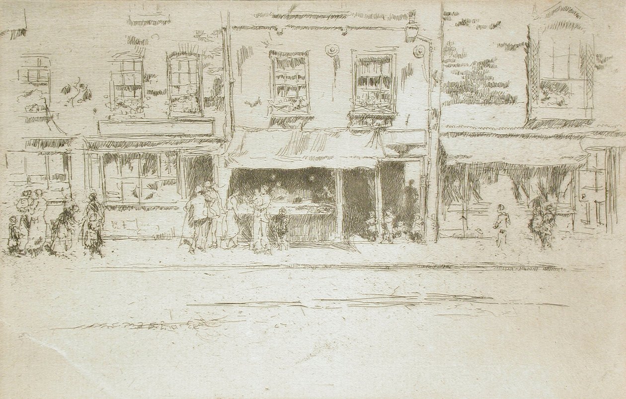 Fischladen, Chelsea von James McNeill Whistler
