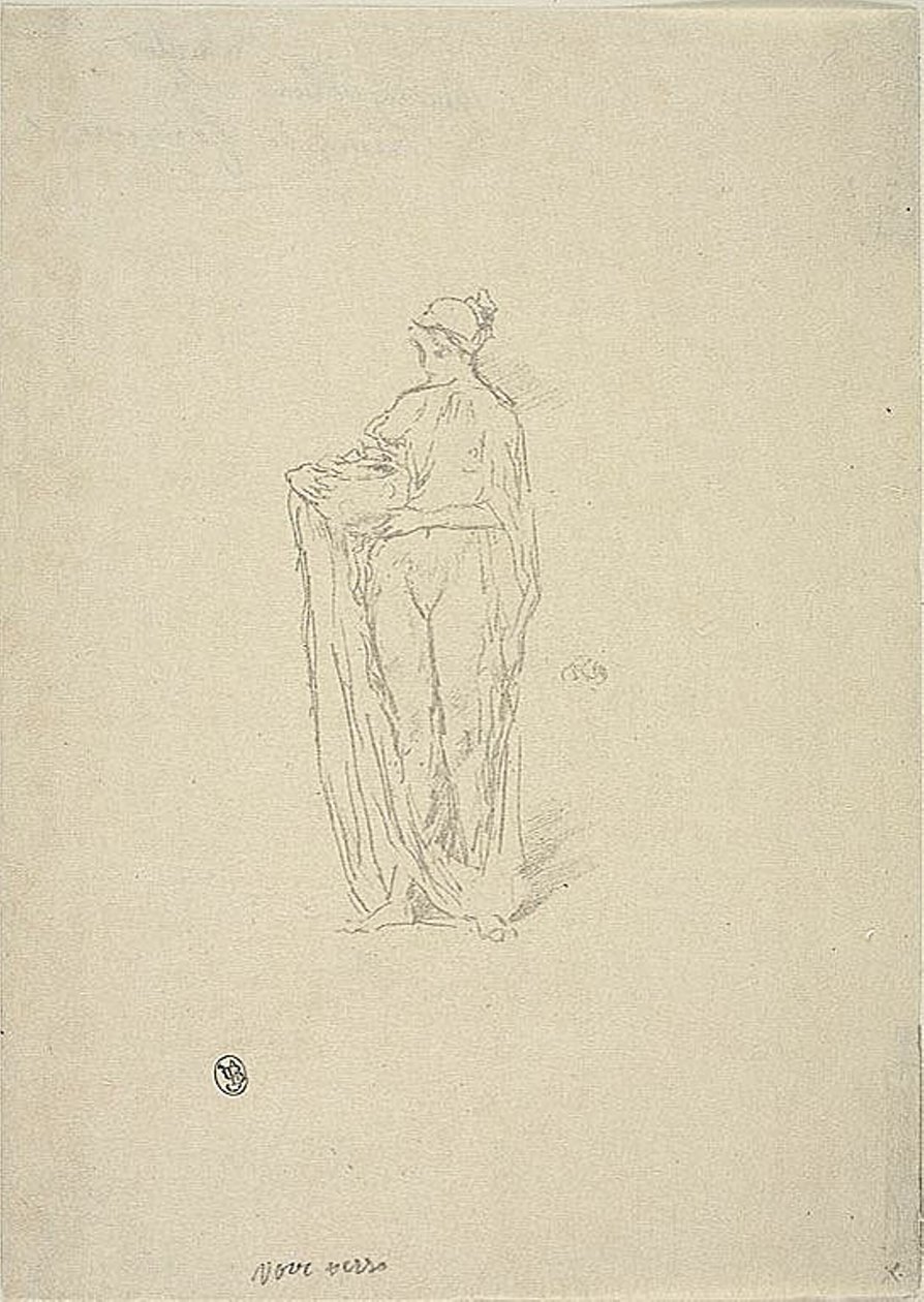 Mädchen mit Schüssel von James Abbott McNeill Whistler