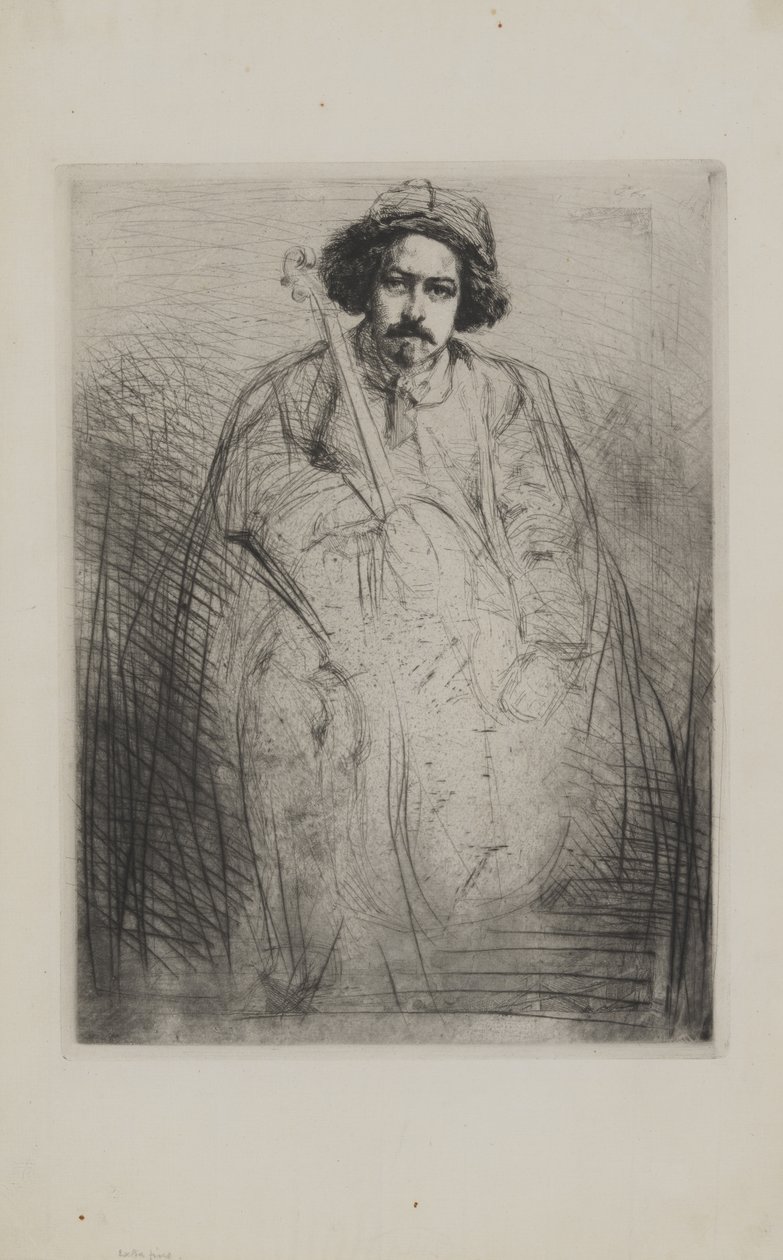 J. Becquet, Bildhauer von James McNeill Whistler