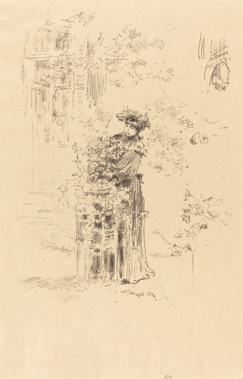 Die schöne Gärtnerin von James Abbott McNeill Whistler
