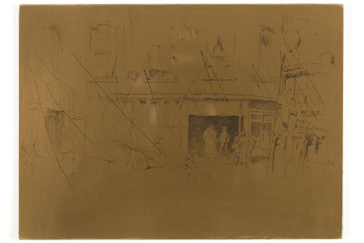 Kleiner Hof von James McNeill Whistler