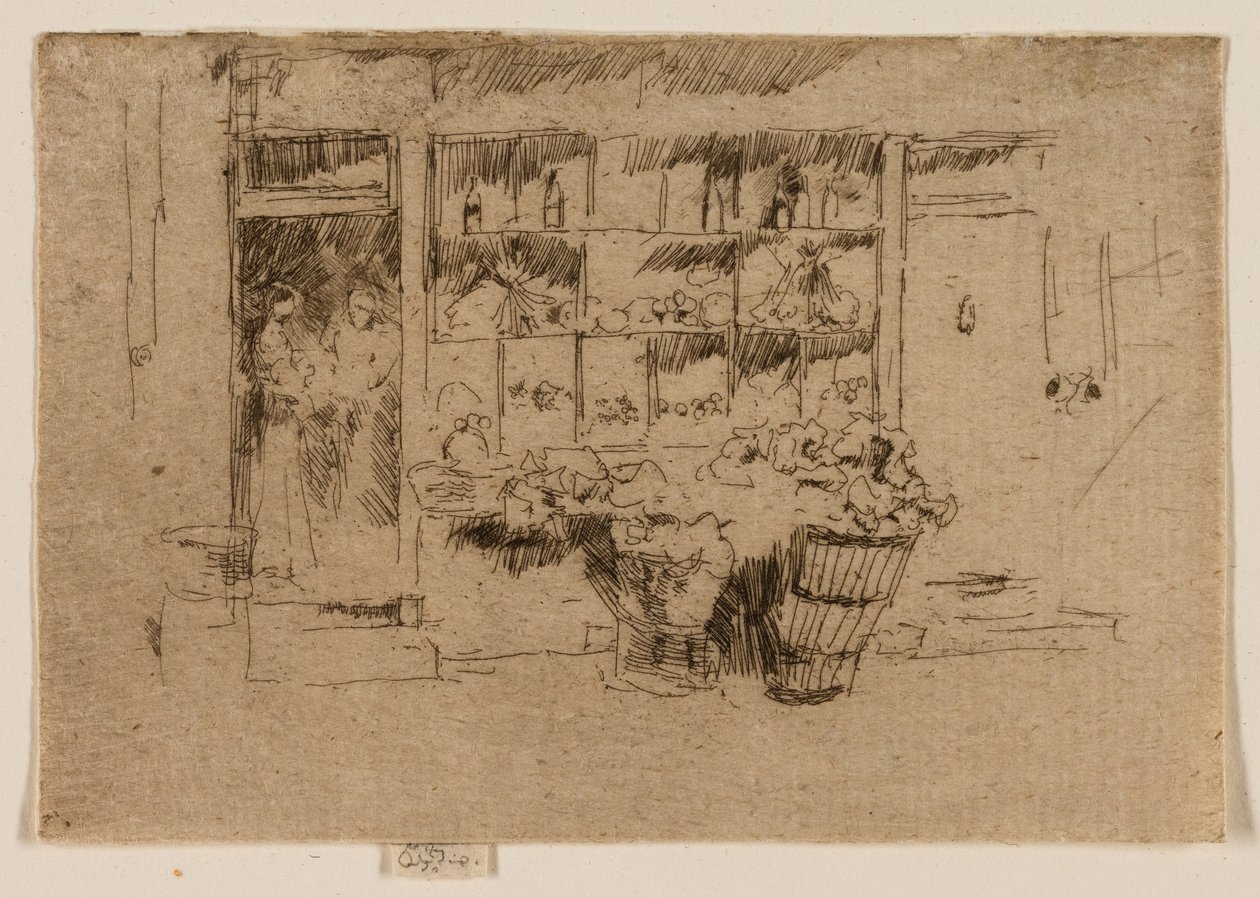 Kleiner Gemüseladen, Chelsea von James McNeill Whistler