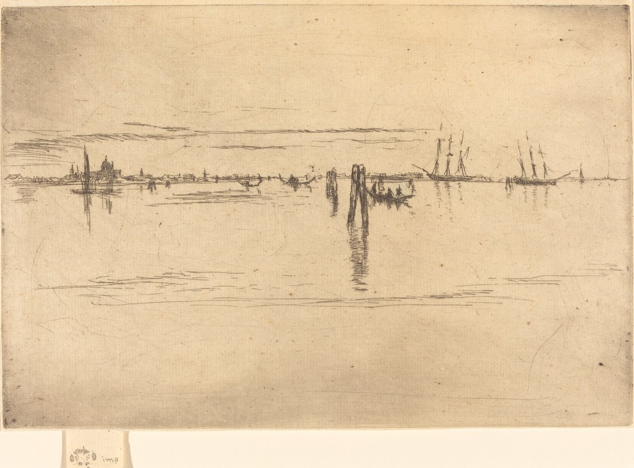 Lange Lagune von James Abbott McNeill Whistler