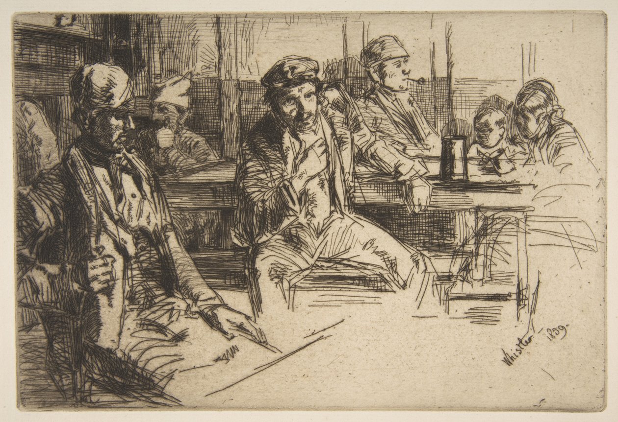 Hafenarbeiter von James McNeill Whistler