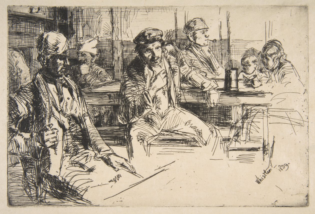 Hafenarbeiter von James McNeill Whistler