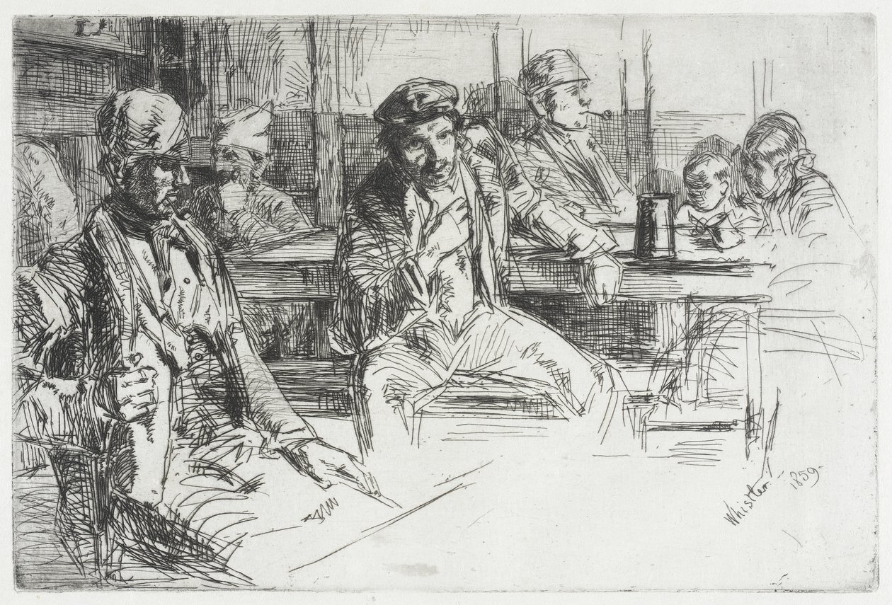 Hafenarbeiter von James McNeill Whistler