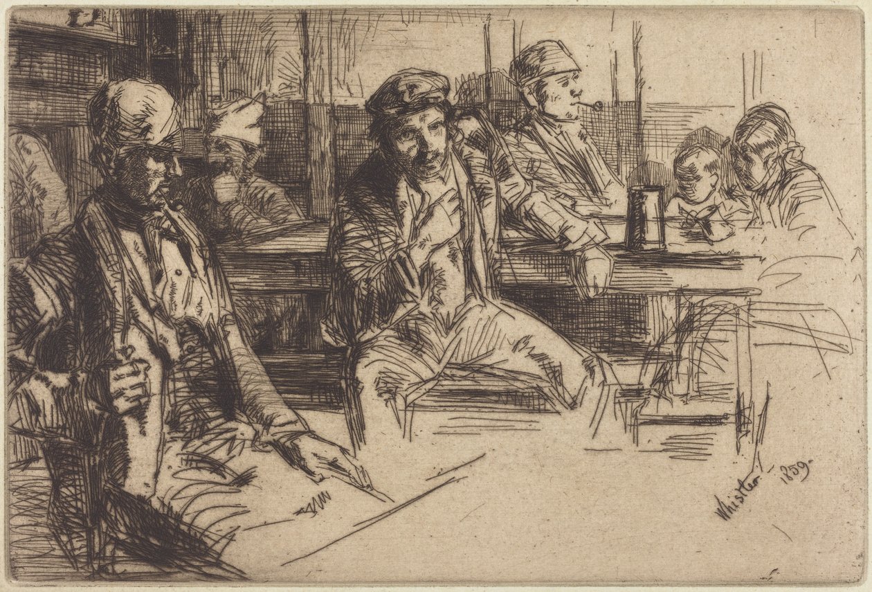 Hafenarbeiter von James McNeill Whistler