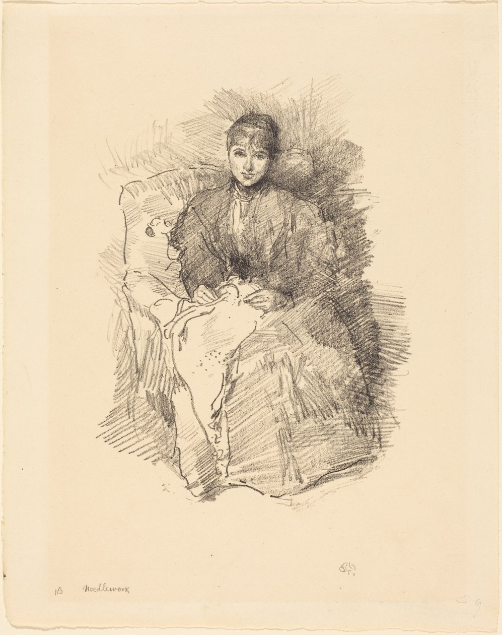 Nadelarbeit von James McNeill Whistler