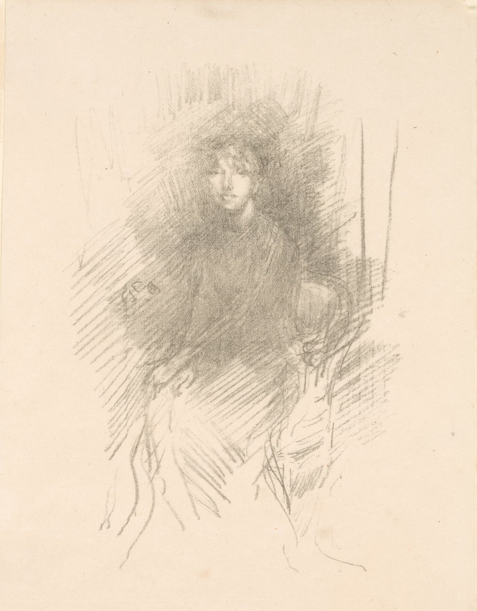 Porträt einer jungen Frau [Miss Seton] von James McNeill Whistler