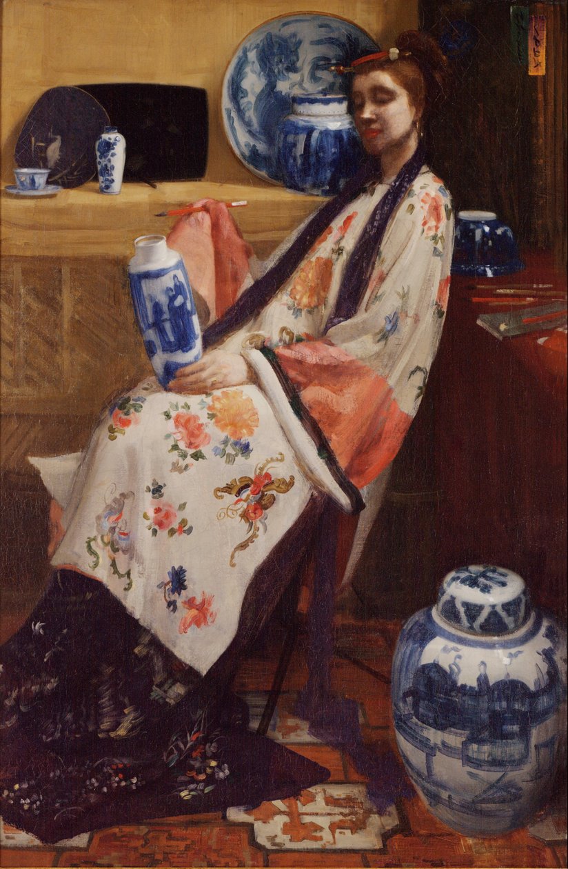 Purpur und Rosa: Die Lange Leizen der sechs Marken von James McNeill Whistler