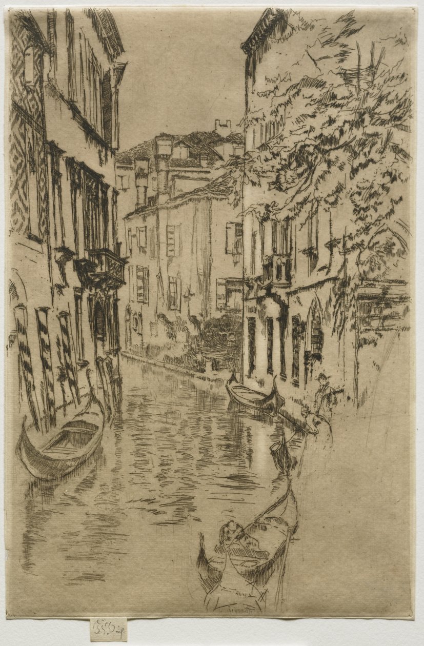 Ruhiger Kanal von James McNeill Whistler