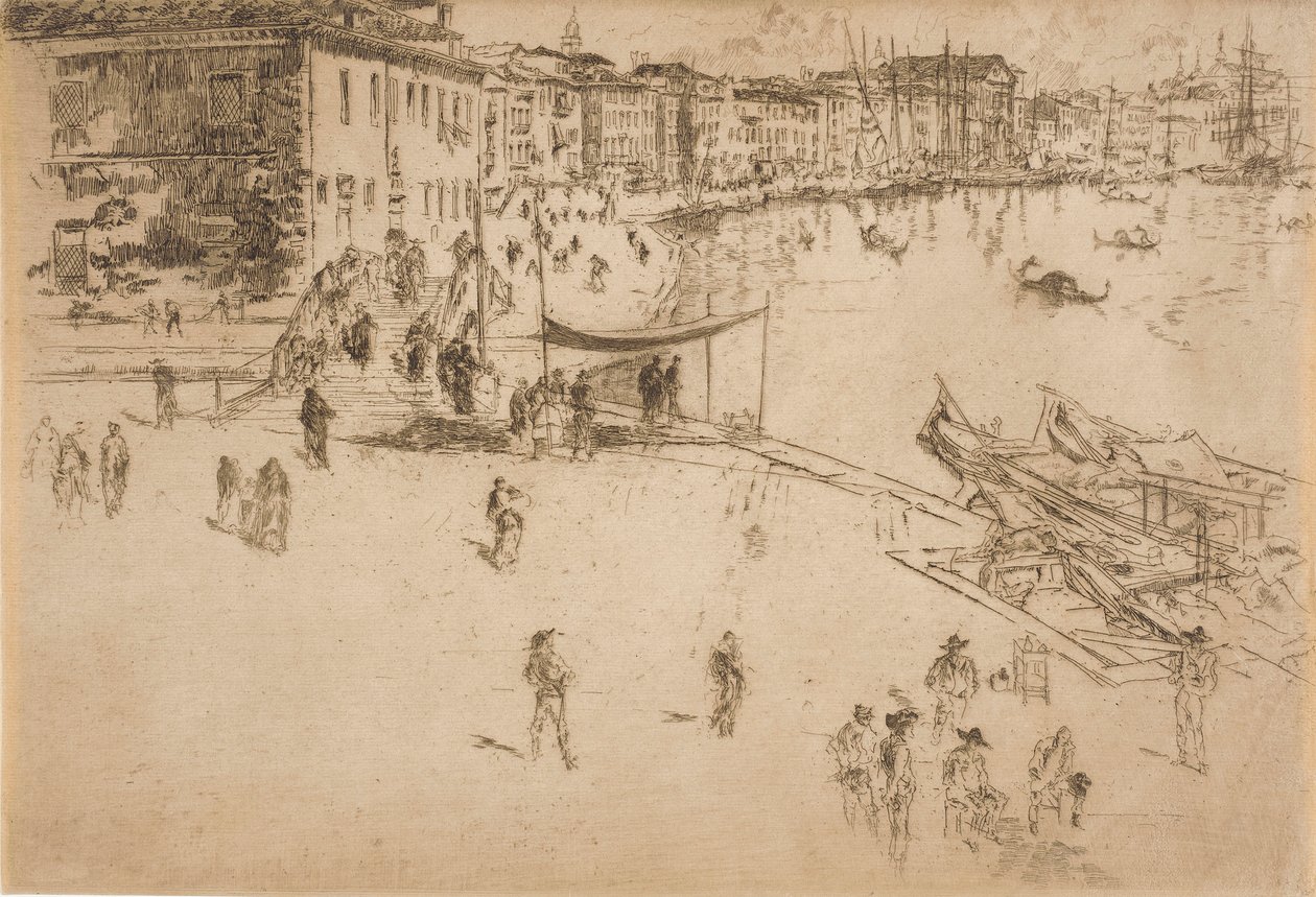 Riva, Nr. 2 von James McNeill Whistler