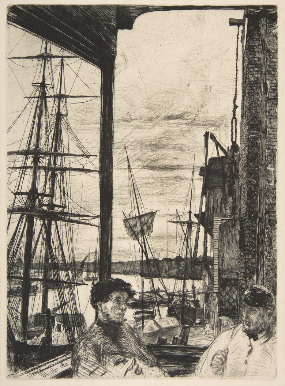 Rotherhithe (Wapping) von James McNeill Whistler