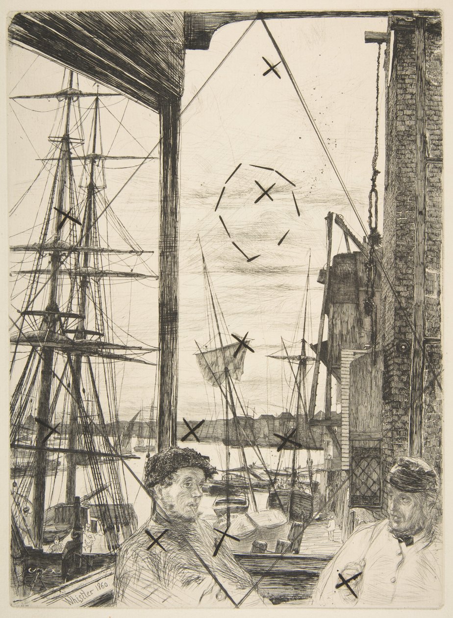 Rotherhithe (Wapping) von James McNeill Whistler