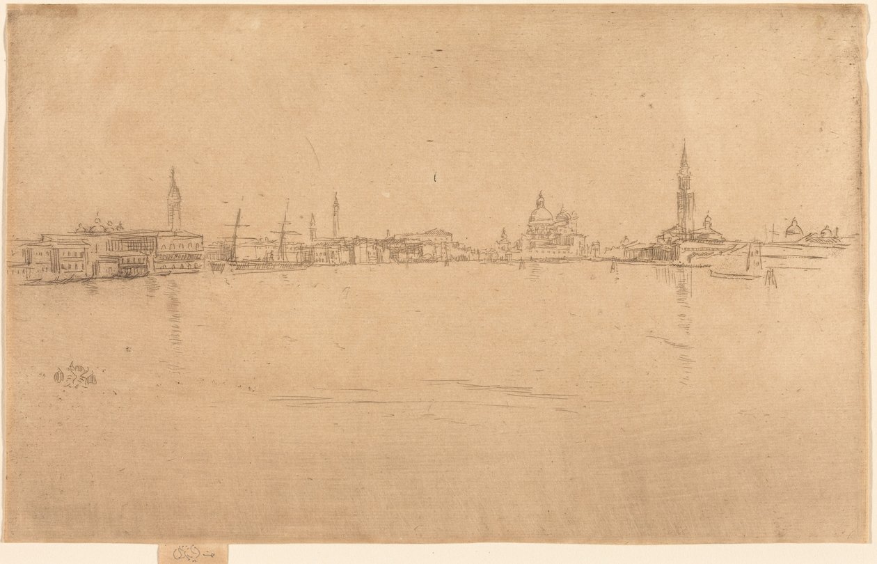 Die Salute bei Morgendämmerung von James McNeill Whistler