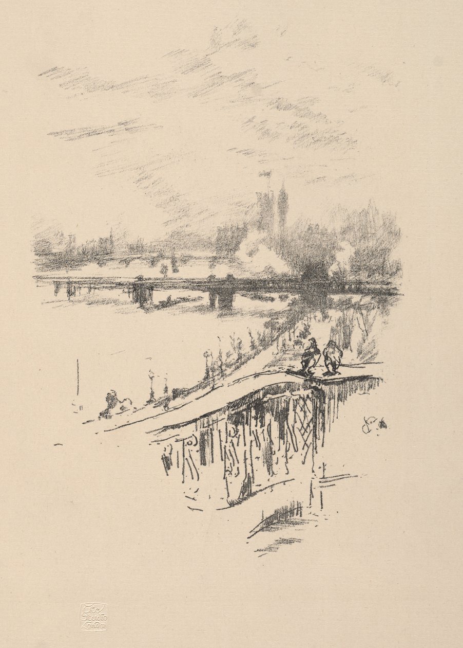 Savoyer Tauben von James McNeill Whistler
