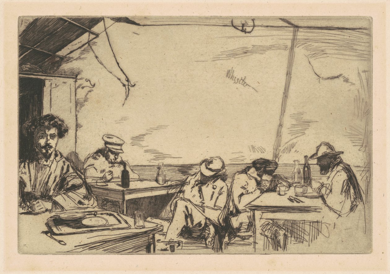 Drei-Sous-Suppe von James Abbott McNeill Whistler
