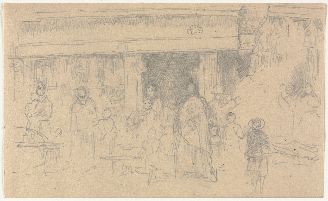Straßenszene von James McNeill Whistler