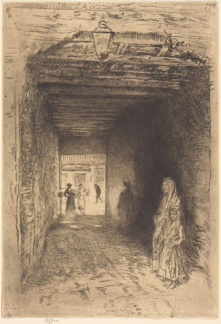 Die Bettler von James McNeill Whistler