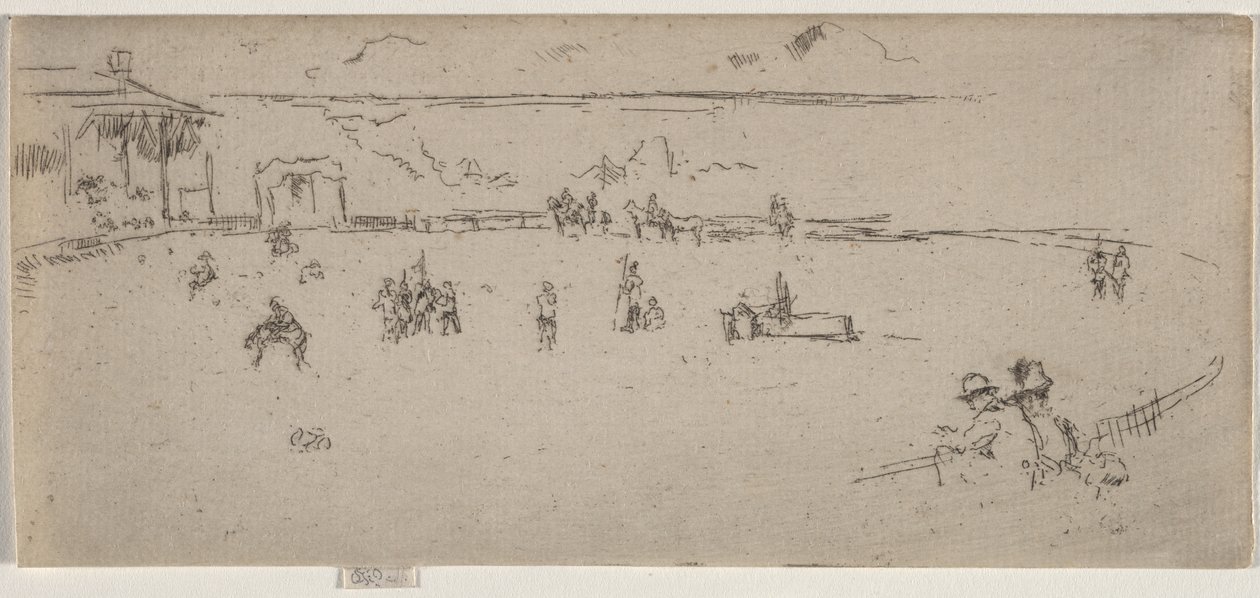 Das bockende Pferd von James McNeill Whistler