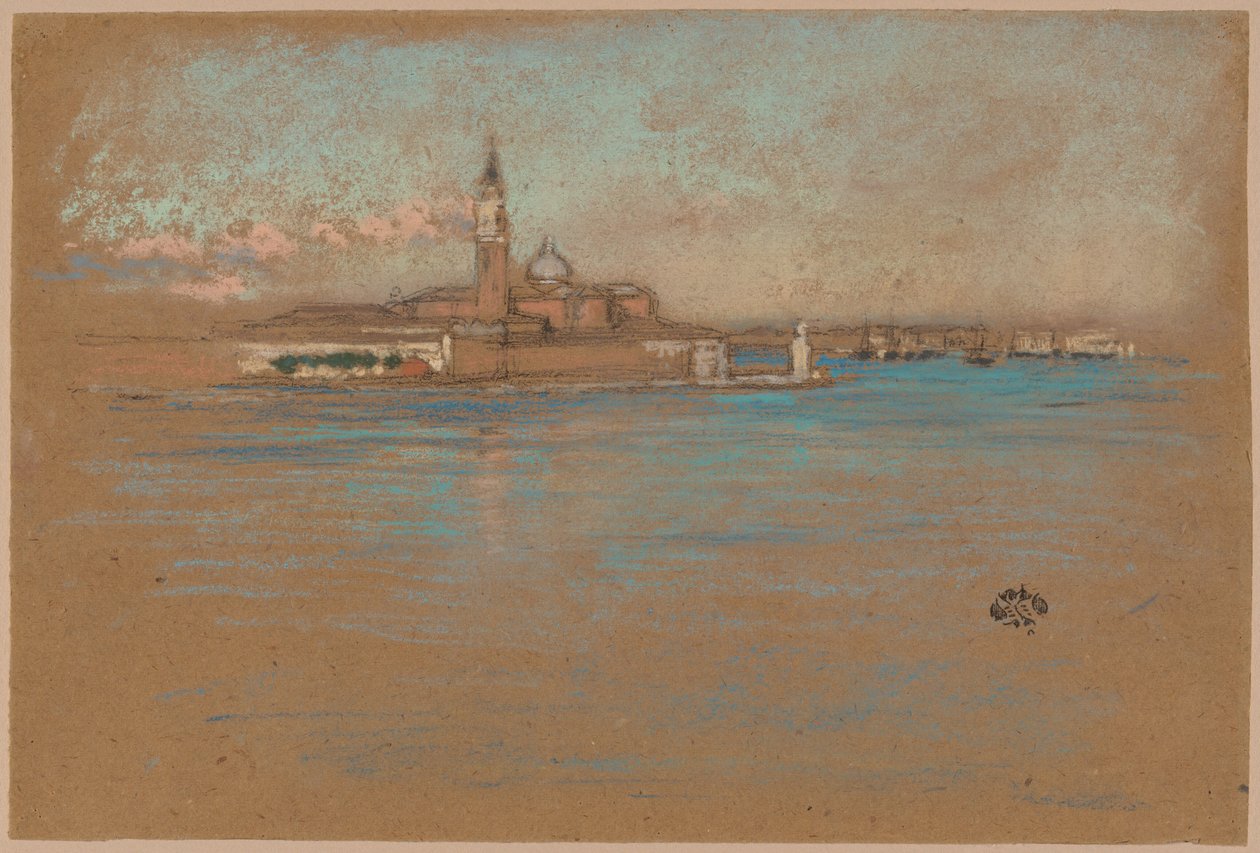 Die Kirche San Giorgio Maggiore von James Abbott McNeill Whistler