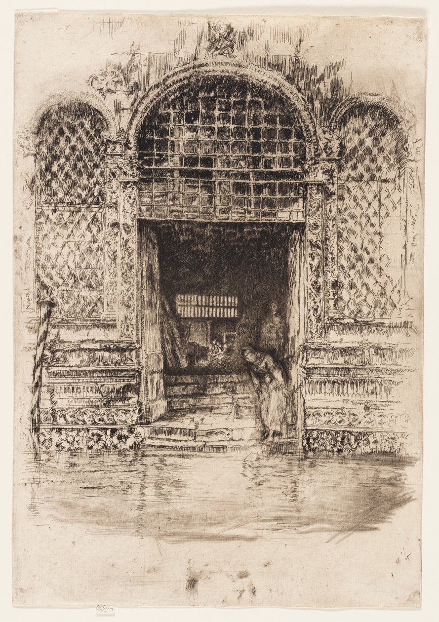 Die Tür von James Abbott McNeill Whistler