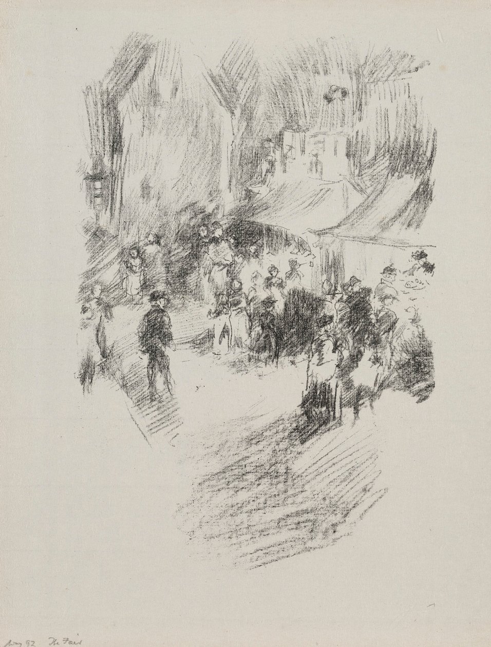 Der Jahrmarkt von James McNeill Whistler