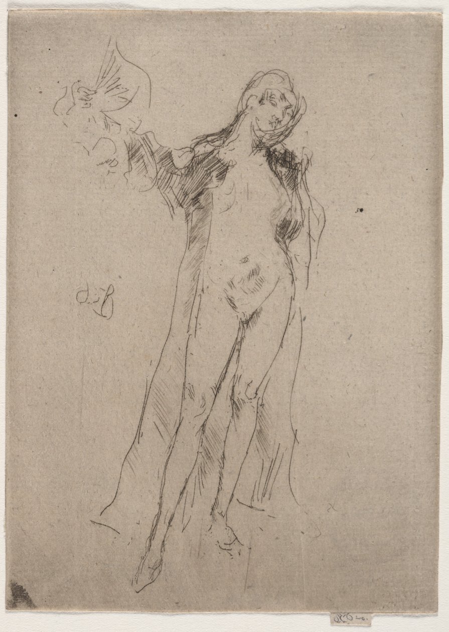 Der Fächer (Modell Nr. 3) von James McNeill Whistler