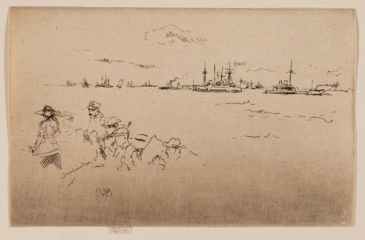 Die Flotte: Monitore von James Abbott McNeill Whistler