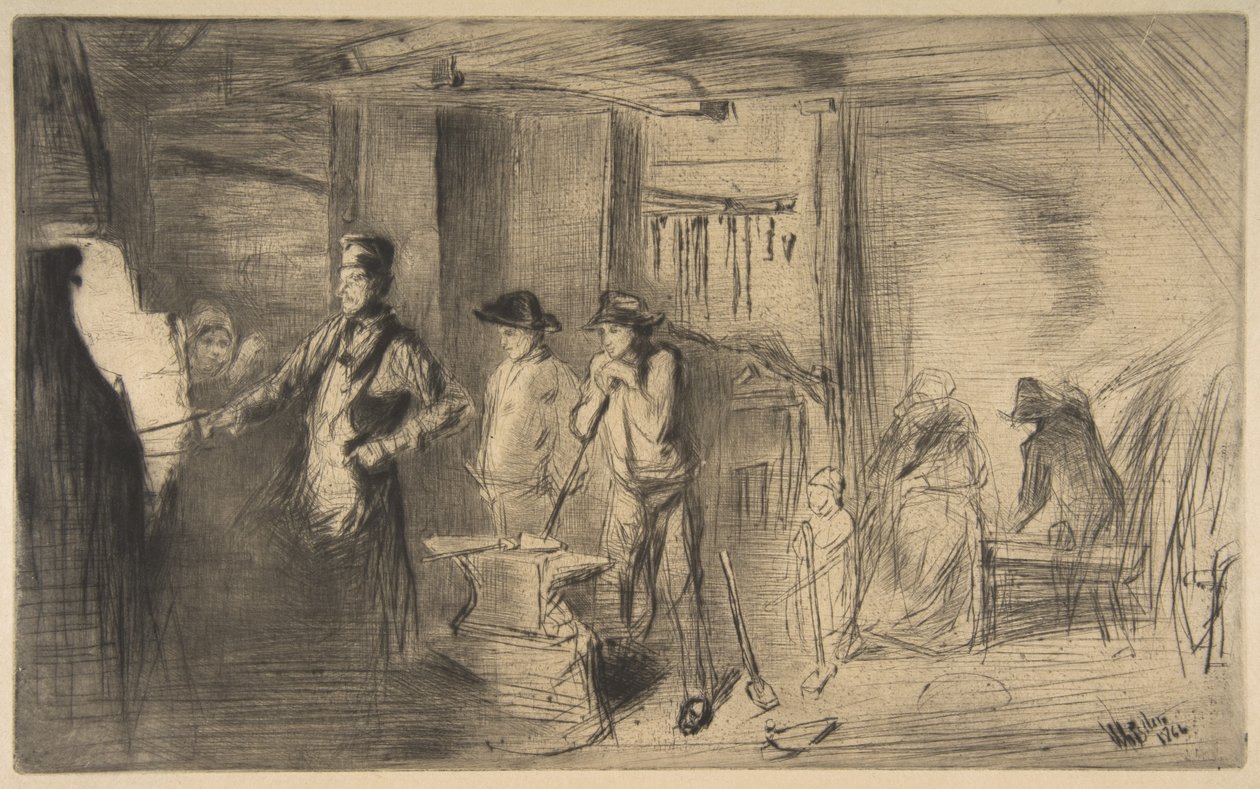 Die Schmiede von James McNeill Whistler